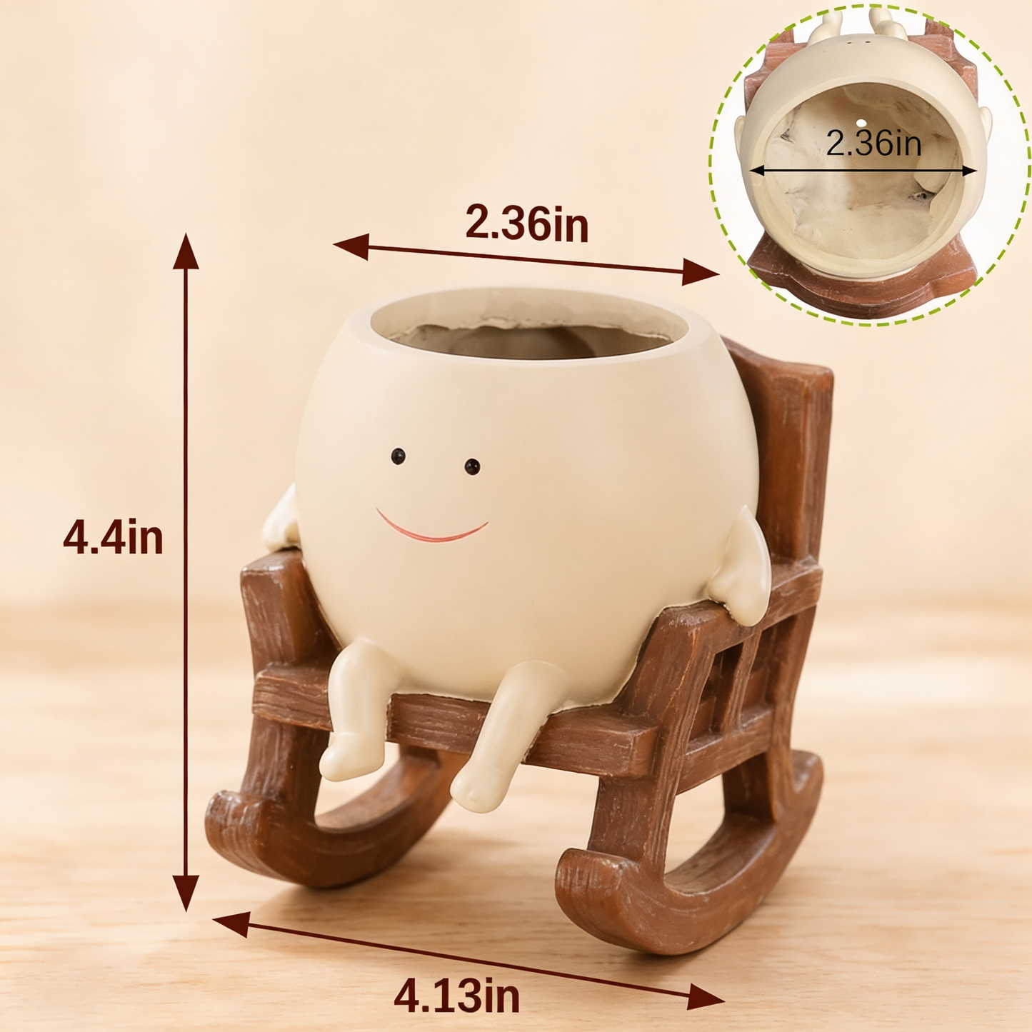 Bumpty™ Rocking Plant Pot